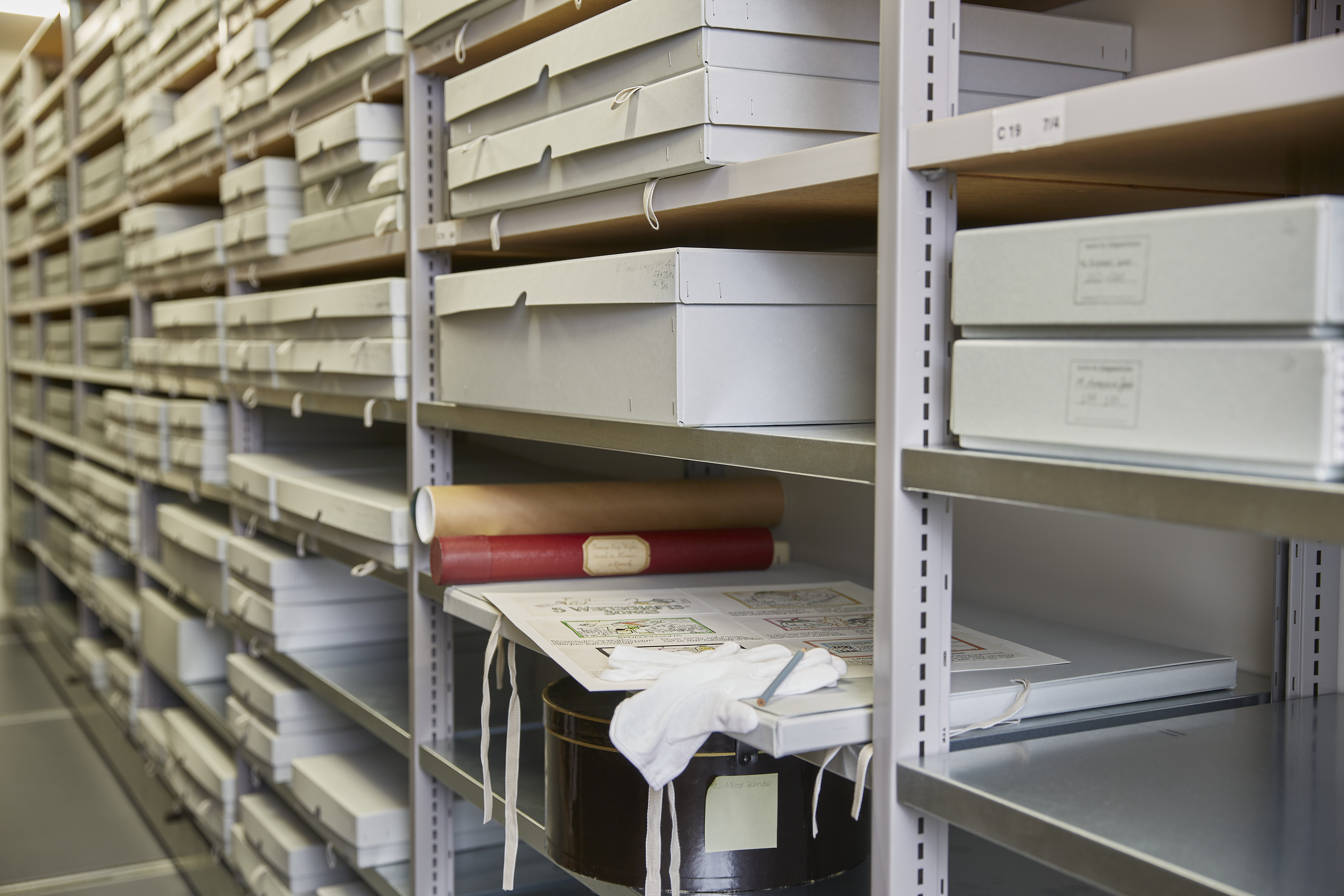 [Translate to Französich:] Archiv für Zeitgeschichte (Foto: Markus Fischer) 